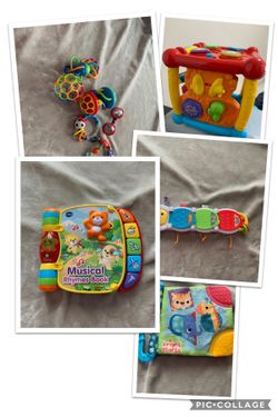 Vtech and fisher price toys
