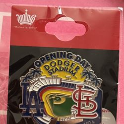 2024 Dodgers Opening Day pin