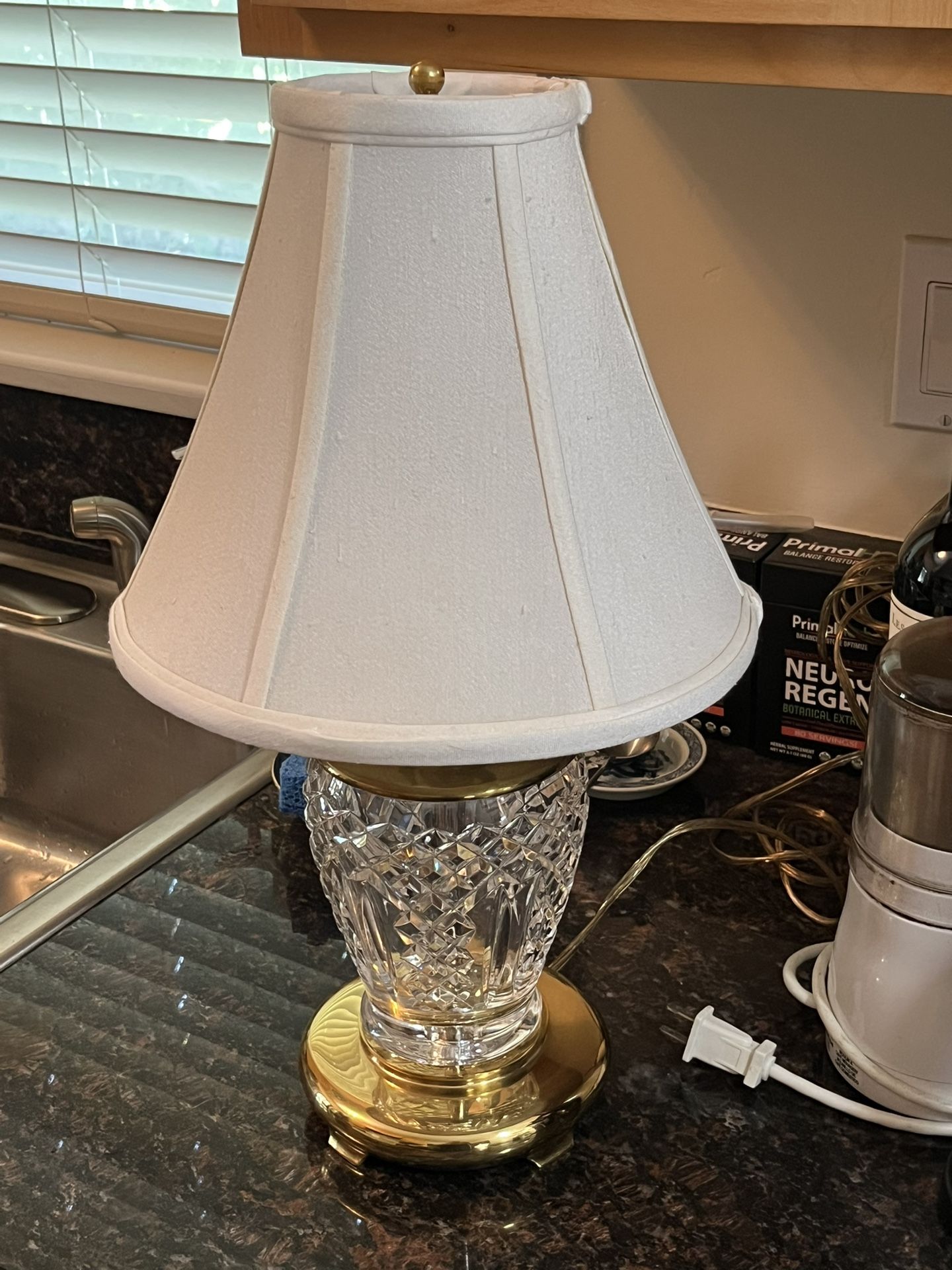 Waterford crystal lamp