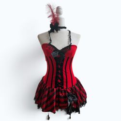 Rubie's Burlesque Circus Costume, Size S, MSRP $60