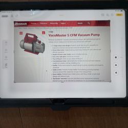 Robinair 15500 VacuMaster 5 CFM Vacuum Pump