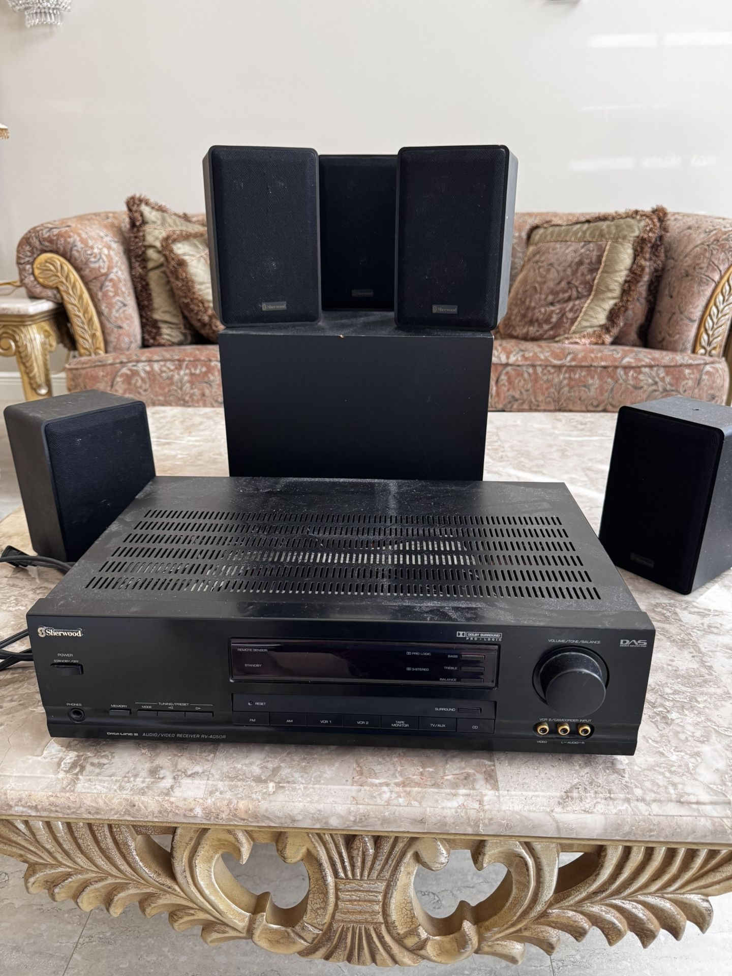 Sherwood RV 4050R 5 Channel 170 Watt Receiver