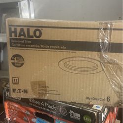 Halo Recessed Trim Lights 18 Total