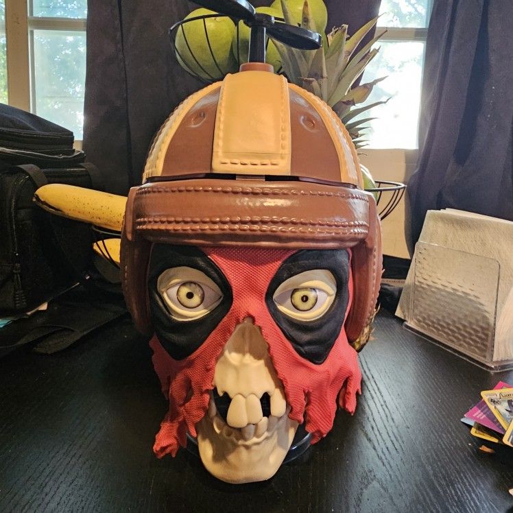 Deadpool Skull Deadpool Headpool Popcorn Bucket Movie Cinema Collector Toys
