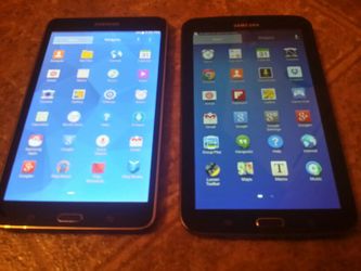 Samsung Galaxy tab 4 and Tab 3 clean/black