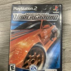 Need For Speed Underground For Ps2 