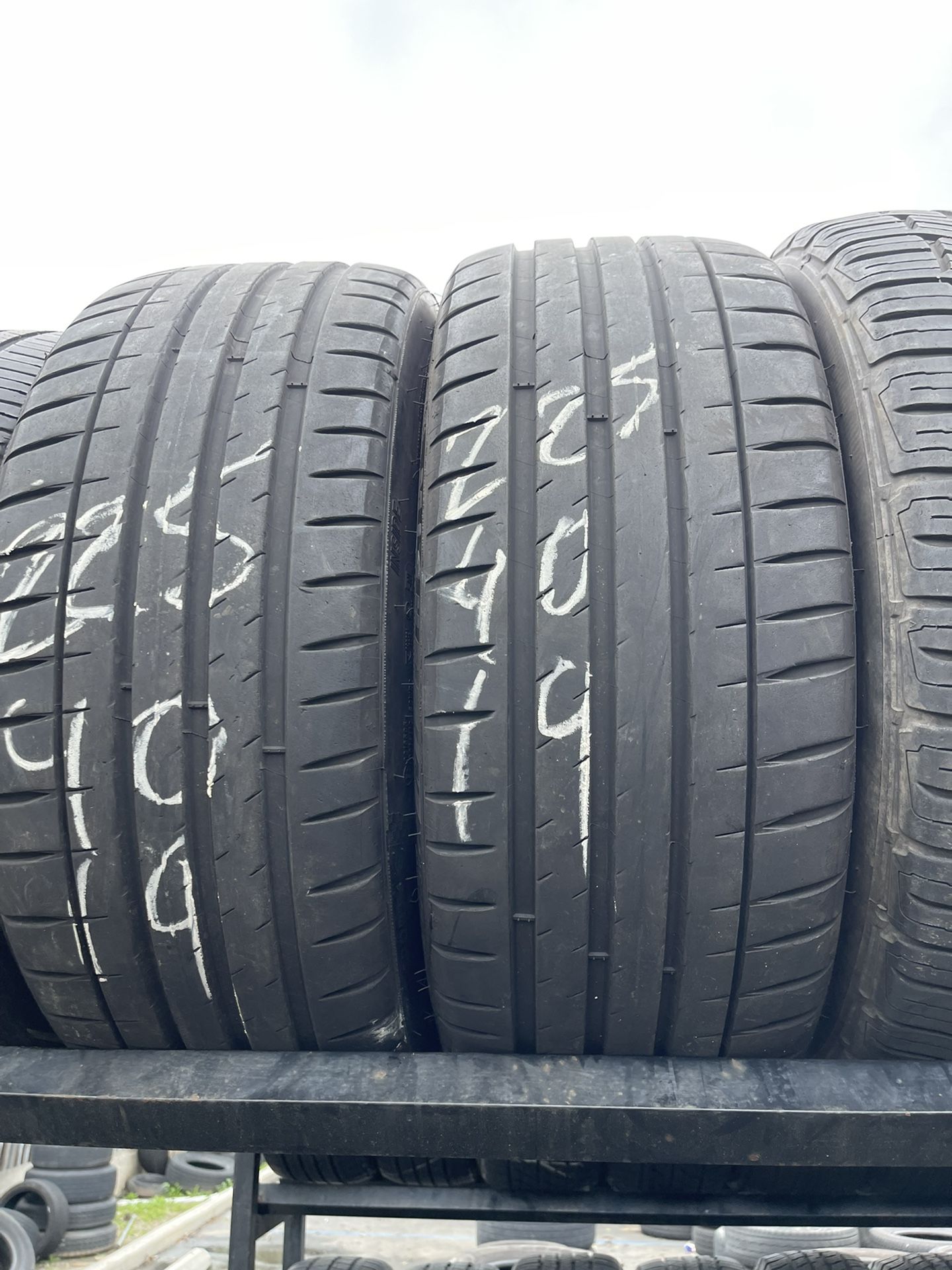 225-40-19 Used Tires 225/40/19 Llantas Usadas 