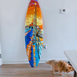 Painted Surfboard