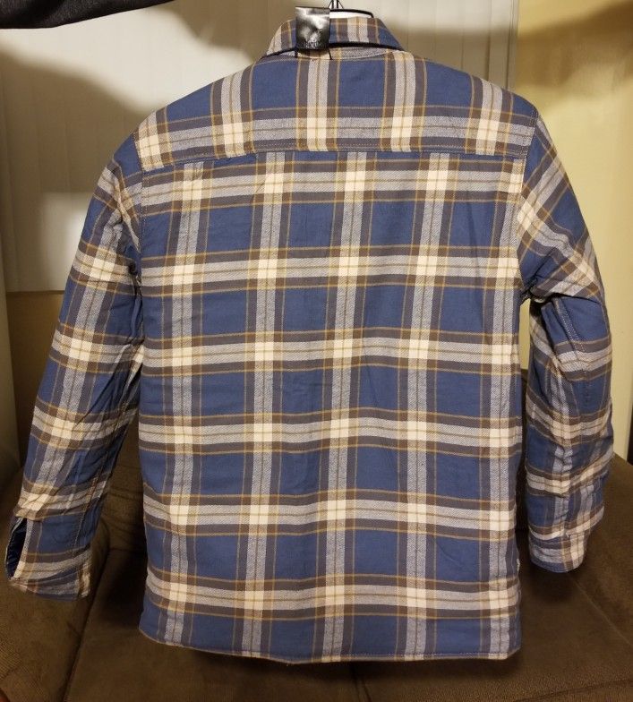 Men's Genuine Dickies Reversible in Quilted Flannel Shirt