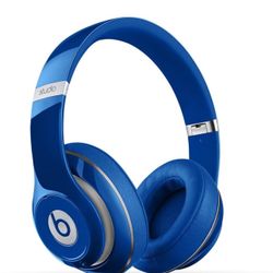 Beats by Dr. Dre Studio Wired Over-The-Ear head -blue