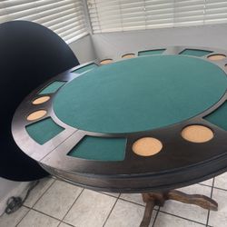 Reversible Poker Table  