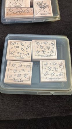 Stampin' Up! Rubber Stamp Set of 4