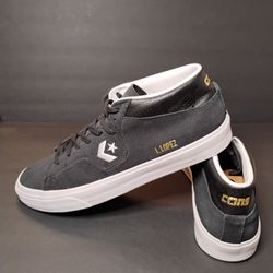 Converse L. Lopez Mid Suede Skateboard Shoe