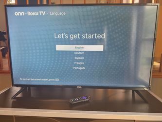40"ONN Roku Smart TV with Remote