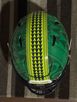 Polynesian Bowl Green Football Helmet