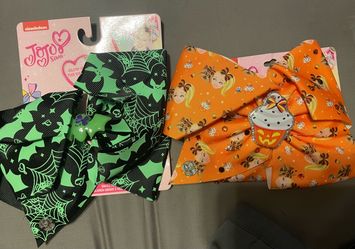 Halloween hair bows