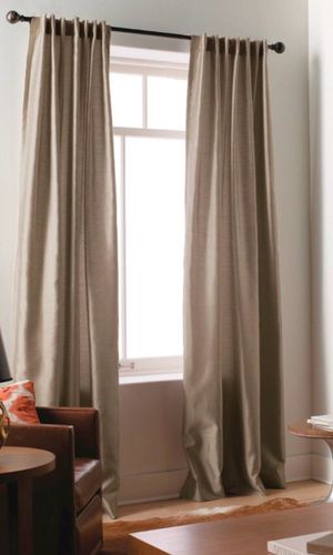 Target Brand Threshold Faux Silk Curtains Rings For Sale In Mount