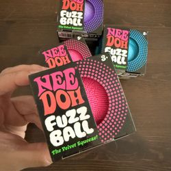 Needoh Fuzz Ball! Authentic Brand New!