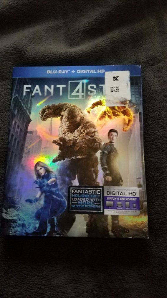 FANTASTIC 4 BLU-RAY - BRAND NEW