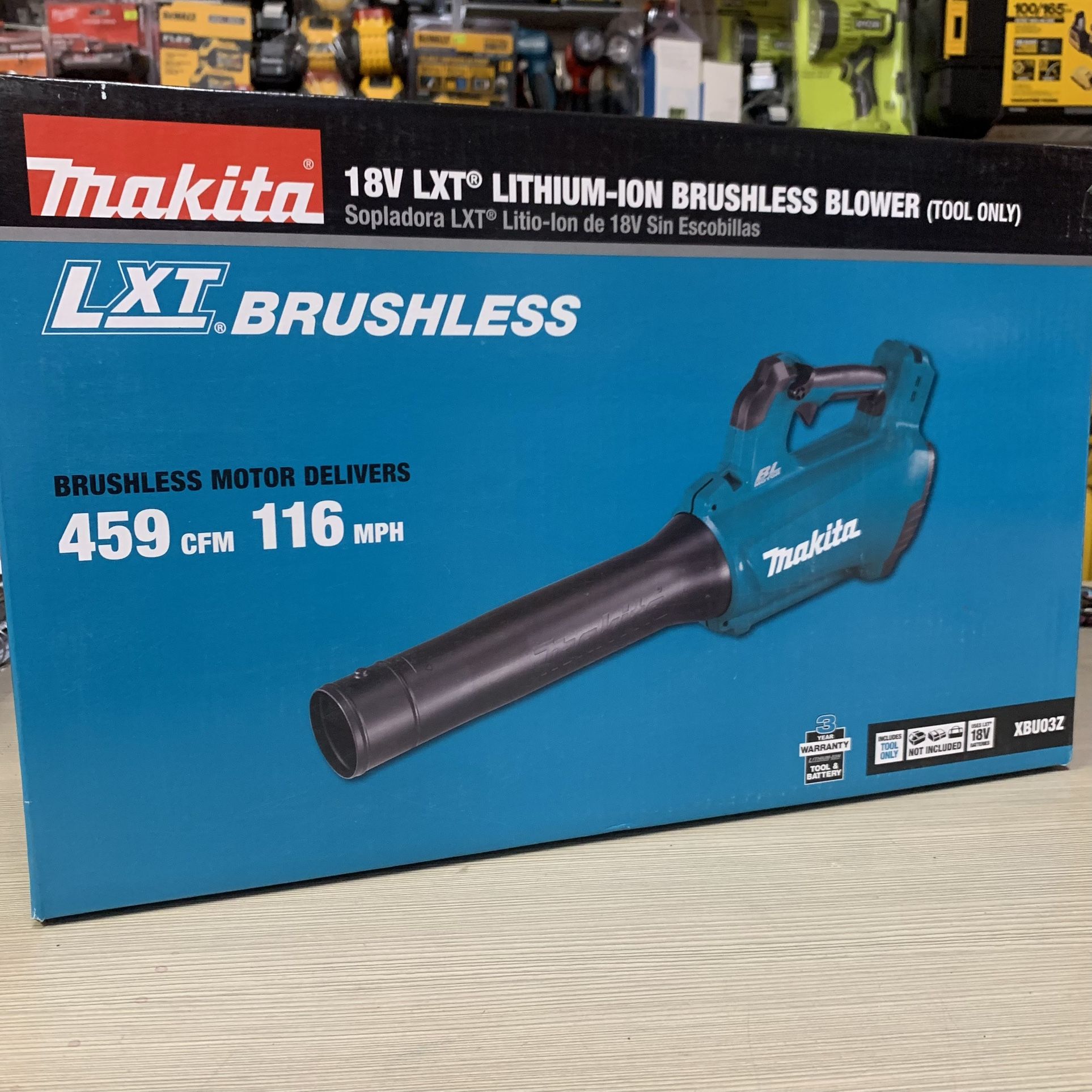 Makita New Blower 18v Brushless - No Battery