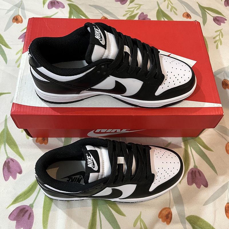 Nike Dunk Low Sneakers Black And White