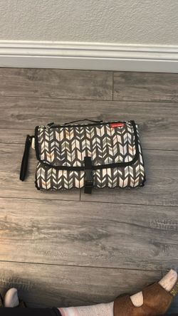 Diaper Changing Bag with Wipes Case