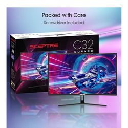 Scepter 32 In Curved Gaming Monitor