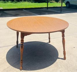 Vintage Restored Color Original Hardware: Ethan Allen -Esque / Walter Wabash MCM 1960s Extendable Dining Table Leaf Single/ Dual Extension Option Addi