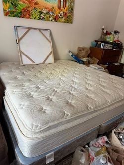 King bed Serta Perfect sleeper- moving sale!