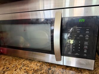 LG Over the Range Microwave 1.6 cubic ft