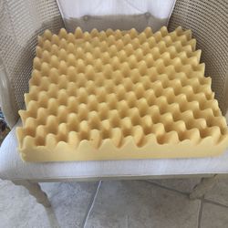 Eggcrate foam wheelchair cushion mobility