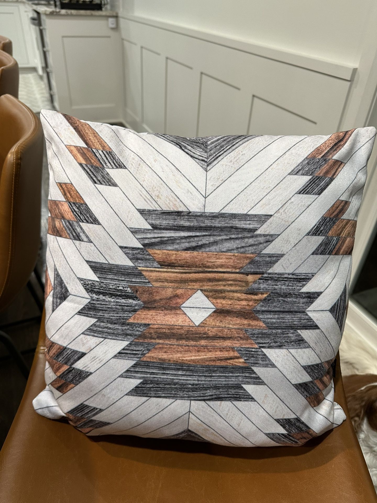 Aztec Print Pillow 