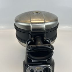 KitchenAid KPWB100 Pro Line Belgian Waffle Maker Rotating Tested Works