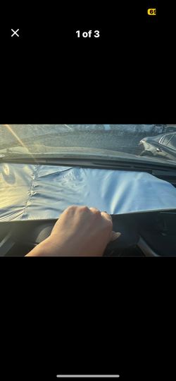 EcoNour Car Front Windshield Sun Shade for Car | Accessories for Maximum Sun and Heat Protection | U