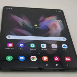 Samsung Galaxy Z Fold 3 5G - 256GB - Black (Factory Unlocked) WARRANTY 11/7/2022