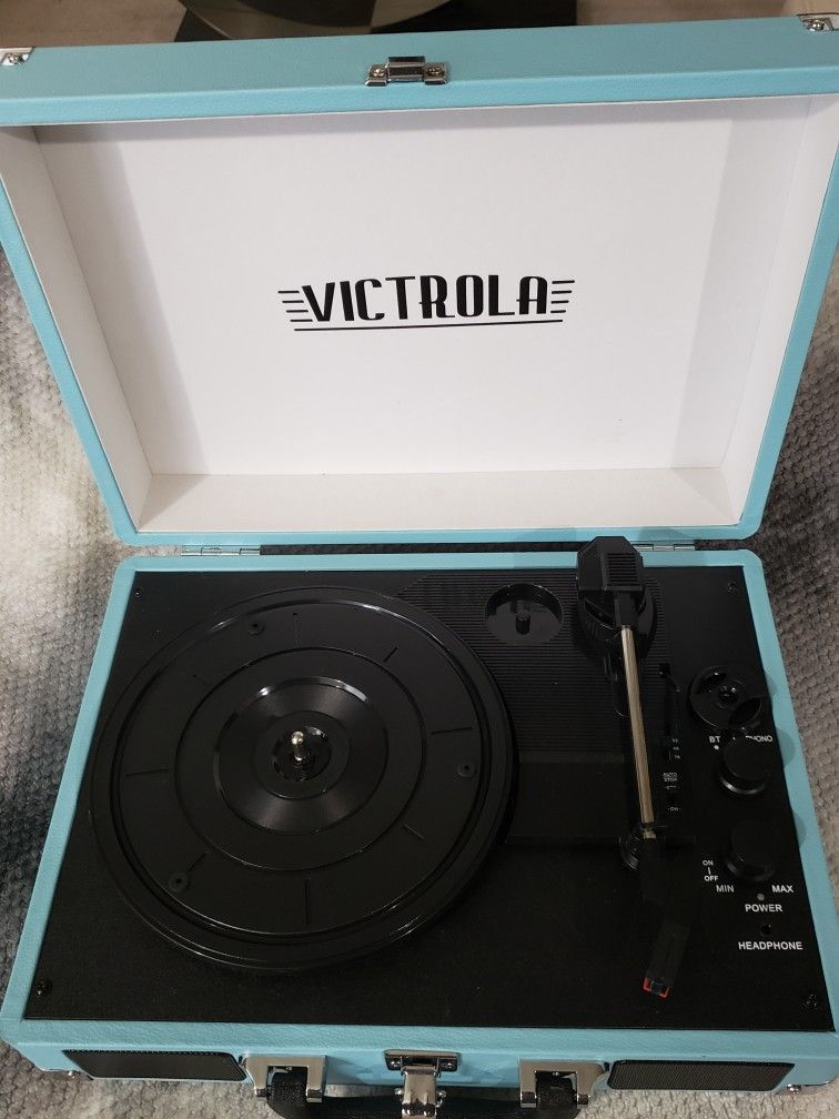 Victrola 3 Speed Record Player - Teal