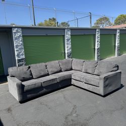 Large Gray Sectional 