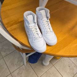 All White Size 10.5 Adidas  Shoes