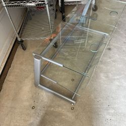 Glass TV Stand