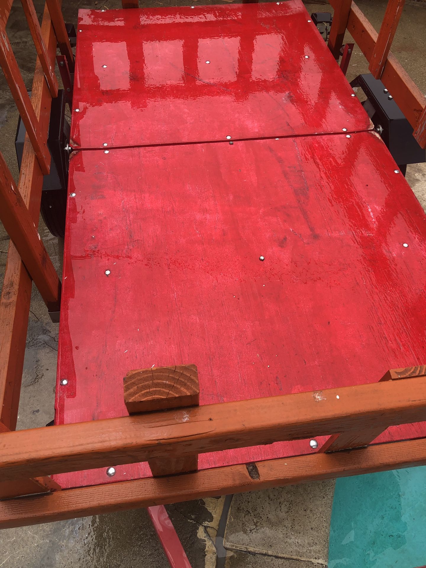 2012 Haul Master Heavy Duty 4X8 Folding Utility Trailer for Sale in Los