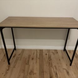 Office Desk /Table Light Brown, 20” X 47.5”