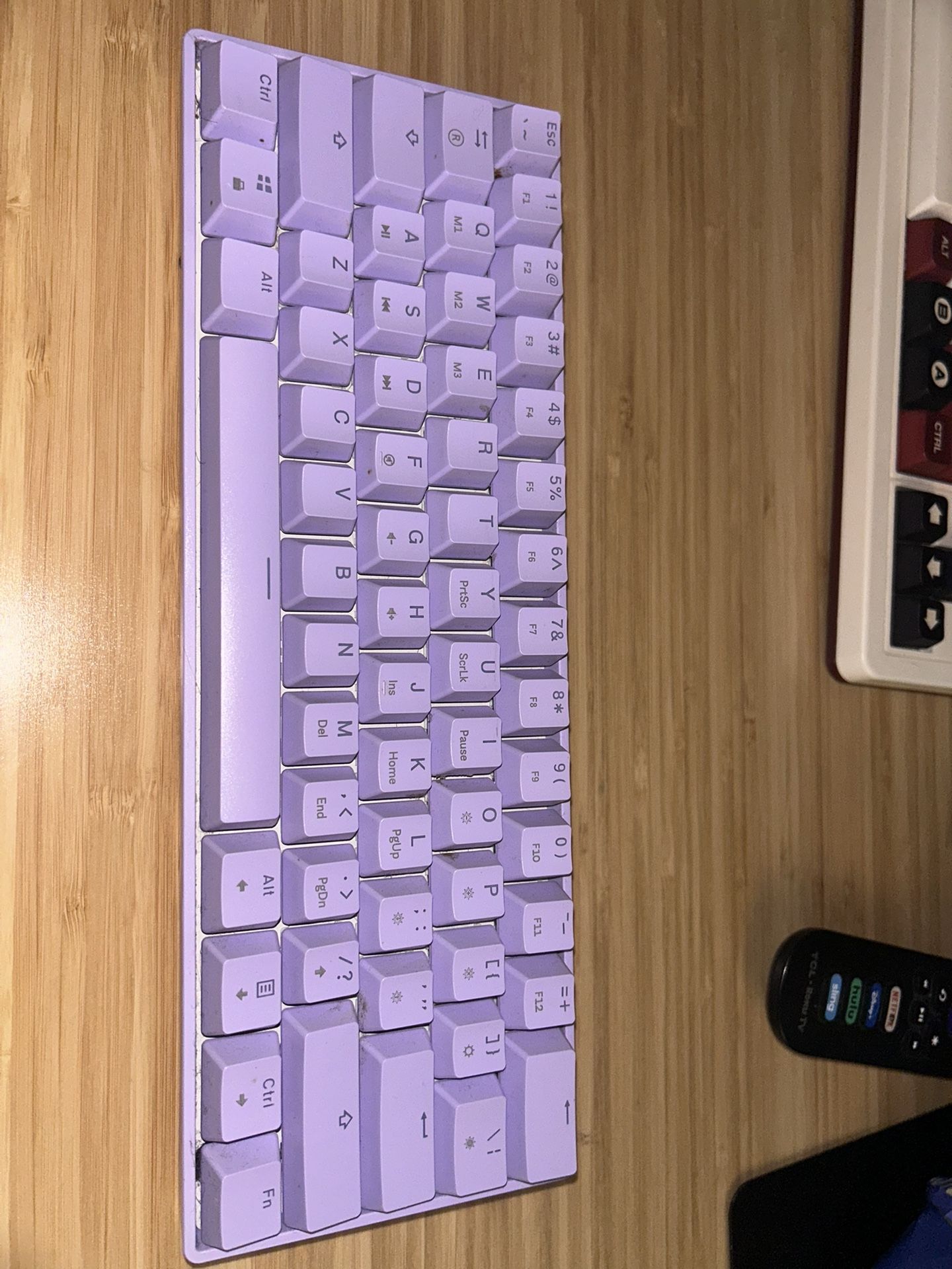 HKGaming 60% Mechanical Keyboard (purple)