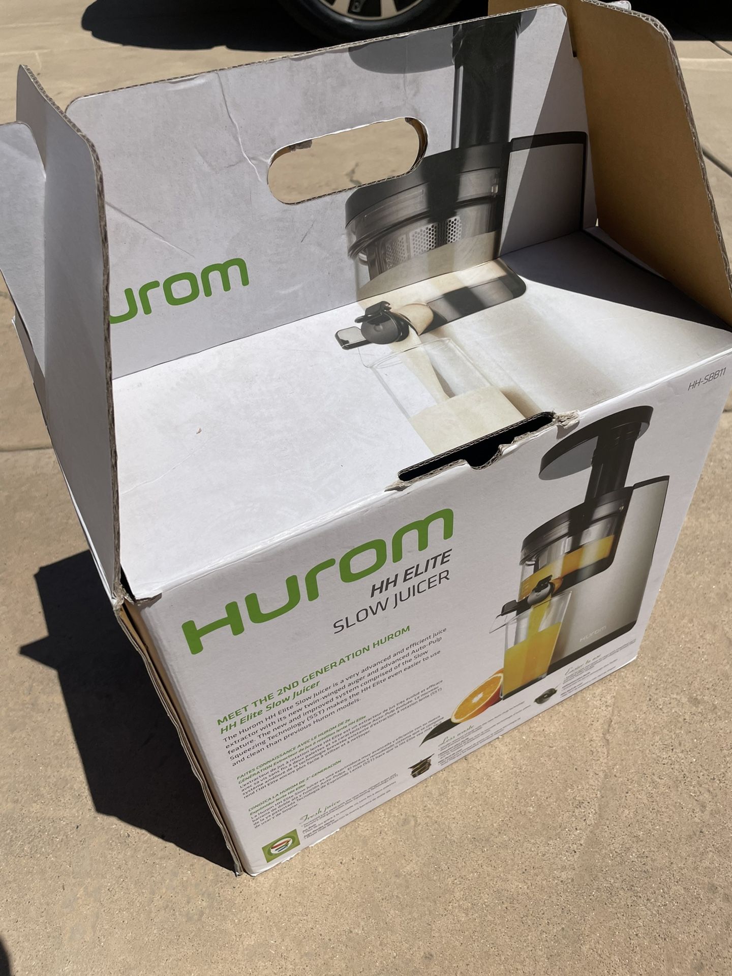 Hurom HH SBB11 Elite Slow Juicer 2nd Generation With Manual Works Great,All Products : American Fashion Style Bags On Sale