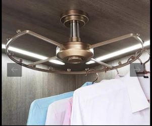 360° Rotating Corner Closet Rod