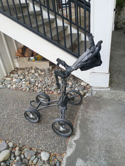 Golf push cart