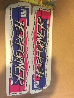 Old gt and dyno bmx stickers decals freestyle
