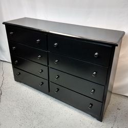 Black 8 Drawer Dresser! New!