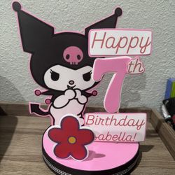 Hello Kitty And Friends Birthday Party Centerpieces 
