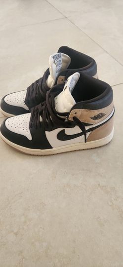 Authentic Nike Air Jordan 1 High – Black White Tan – Size 6Y women's 8.5
