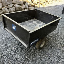 Lawn Mower Trailer W/dump Ability 